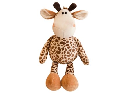 Plyšová hračka mazlíček Žirafa s puntíky 25cm