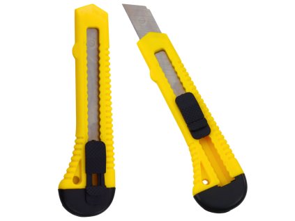Segmentový Nůž Na Papír A Karton Žlutý 13 Segmentů 20mm