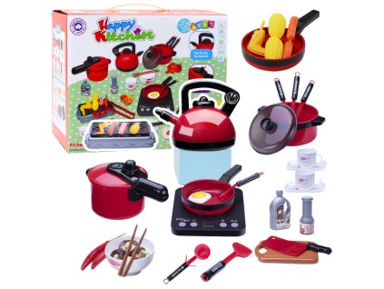 Sada Kuchyňské Hrnce Jídlo Deska Na Baterie Příslušenství 36ks