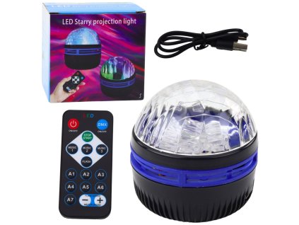 LED Projektor Hvězd Starry Noční Lampa Světelné Efekty Dálkový Ovladač