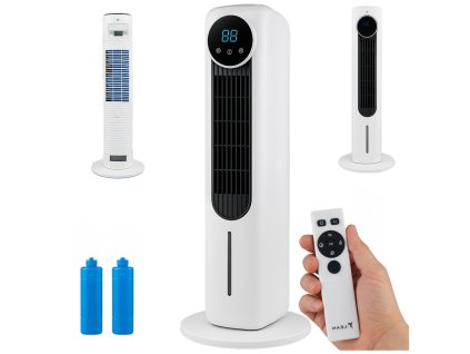 Sloupový Vodní Podlahový Ventilátor Ionizace Oscilace Displej Dálkové Ovládání