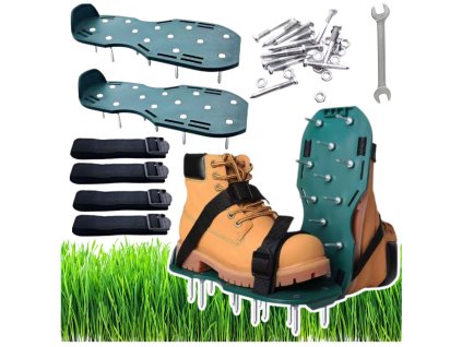 Aerátor Vertikulátor Nástavce Na Boty S Hroty Na Trávu