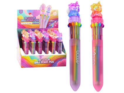 Automatické Vícebarevné Pero s Jednorožcem pro Děti 10v1 Mix