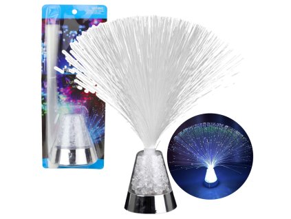 Dekorativní LED Vláknová Lampa S Měničem Barev