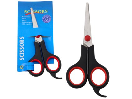 Univerzální kancelářské školní nůžky s protiskluzovou rukojetí 15,5 cm