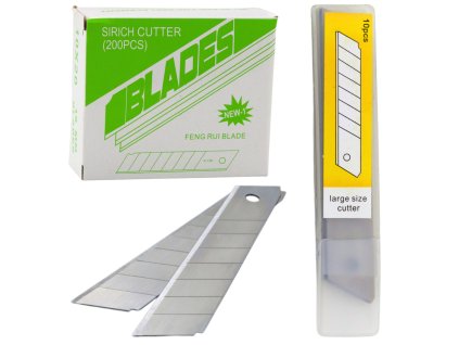 Vyměnitelná segmentová ostří 14 segmentů 18mm 10ks