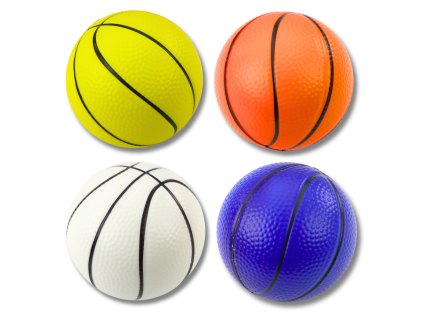 Pěnový Basketbalový Míč 12cm - Pro Odraz, Kopání a Hru