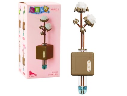 Stavebnice Větvička Květ Bavlny ve Zkumavce 392 ks