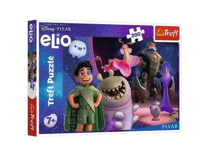 Puzzle 200 - Elio ve vzdálené galaxii - Disney Elio Trefl 13332