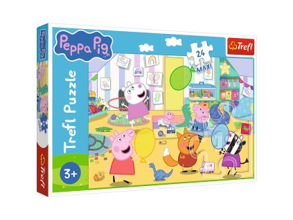 Puzzle 24 Maxi - Krásná Peppa - Prasátko Peppa Trefl 14367