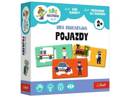 Skvělá hra vozidla - Abeceda malých dětí - Trefl 02907