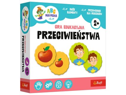 Hra - Protiklady-ABC pro Malé Děti Trefl 02908