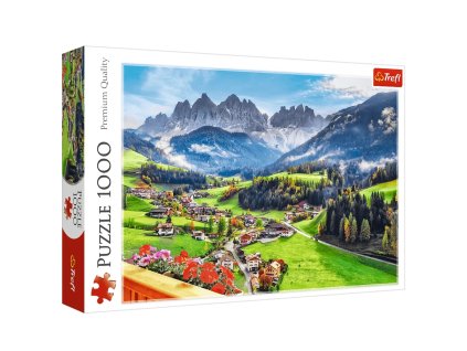 Puzzle - 1000 - St. Magdalena, Dolomity, Itálie Trefl 10946