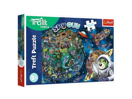 Puzzle - 100 - Treflíci ve Vesmíru Trefl 16496