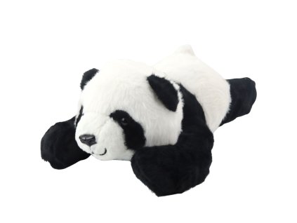 Ležící Černo-Bílá Panda Plyšová Hračka Mazlíček 30cm
