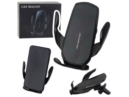 Gravitační Držák Na Telefon Do Ventilační Mřížky Černý