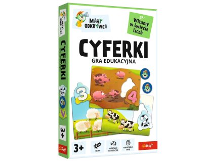 Hra - Čísla Malý Objevitel Trefl 02810