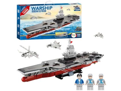 Stavebnice Konstrukční WARSHIP 003 Velká Letadlová loď 1:420 2151 ks