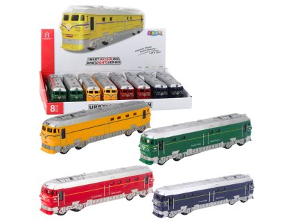 Realistický Dětský Vlak na Baterie s Světelnými a Zvukovými Efekty