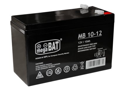 Gelová AGM Baterie Pro Autíčko Na Akumulátor 12V10Ah