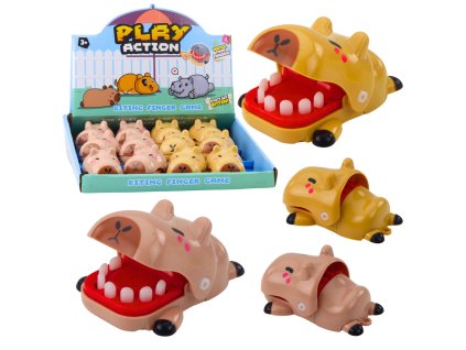 Hryzající Kapybara Figurková Hra Zručnosti Mini Zubař