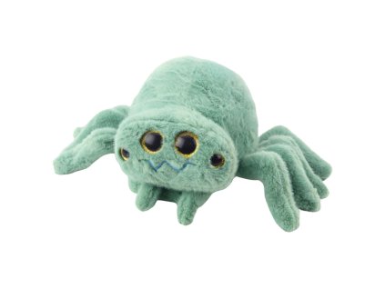 Plyšový Zelený Pavouk – Hračkový Kamarád pro Objevitele Přírody