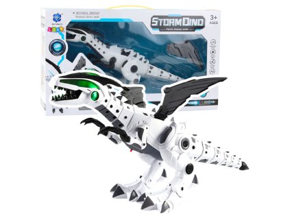 Dětský Robotický Dinozář: Futuristický Společník s Pohybem, Zvukem a Světlem