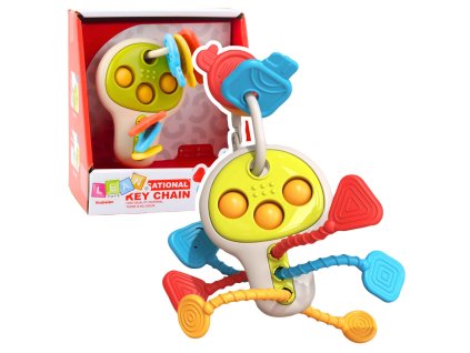 pol pl Klucze Edukacyjne Sensoryczyne Kolorowe Ruchome Elementy Dla Malucha 23019 1