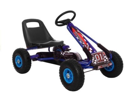 Gokart Modrý A-15 Nafukovací Kola