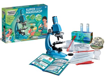 Sada Vědecká Zábava Super Mikroskop Clementoni 50755