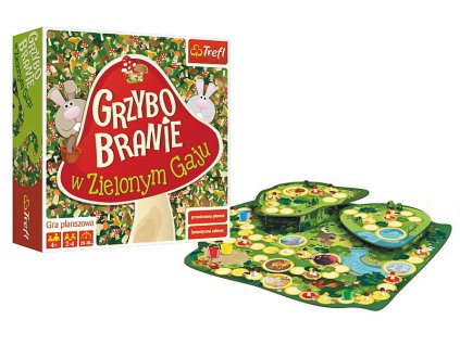 Desková hra Sbírání hub v Zeleném háji Trefl 00988