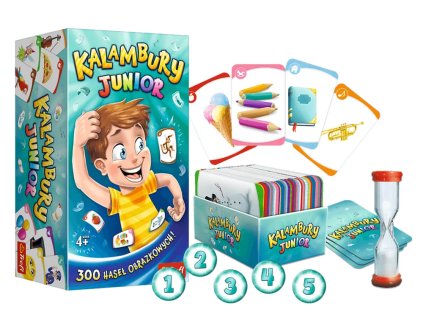 Kalambury Junior 01913 - společenská hra pro děti od 4 let