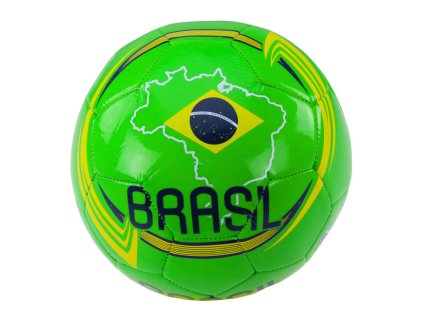 Fotbalový Míč Vel. 5 Brazílie Vlajka 24 cm