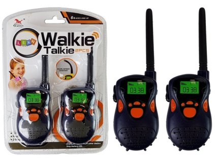 Dětské vysílačky Krátkovlnné dosah 100 m Modré pro děti