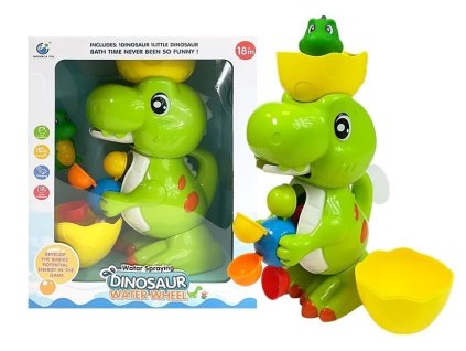 Vodní mlýnek s dinosaurem pro koupání