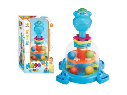 Hroch Bąček s Kuličkami Pro Kojence Modrý