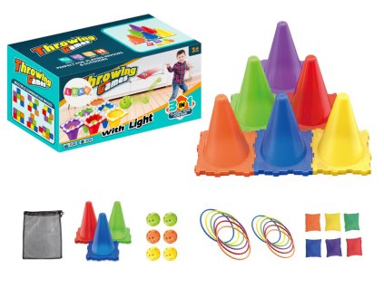 Sada Sportovních Dovednostních Her Házení na Cíl 3v1