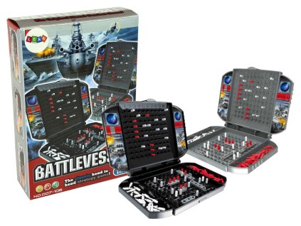 Strategická Logická Hra Lodě Námořní Bitva 2 Kufříky