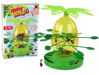Hra Dovednostní Padající Opičky Tyčinky Monkey Drop