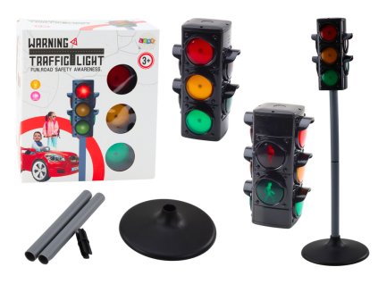 Světlý a zvukový semafor pro vzdělávací hry