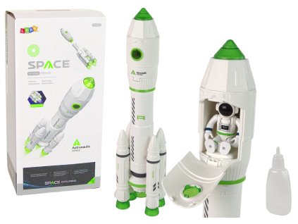 Kosmická raketa astronaut - kouř, zvuk a světla