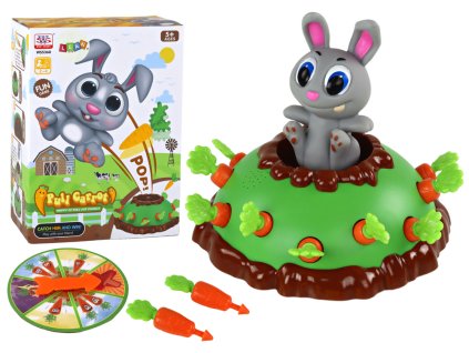 Hra Dovednosti Vytáhni Mrkev Skákající Králík Tarč