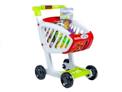 Nákupní Vozík + Potraviny 25 Kusů