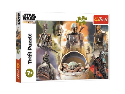 Puzzle - „200” - Připraveni k boji Star Wars Trefl 13276
