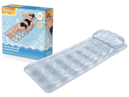 Nafukovací Matrace na Plavání Šedá 188 x 71 cm Bestway 43024