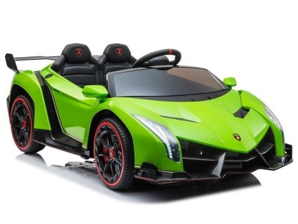 Dětské elektrické auto Lamborghini Veneno zelené