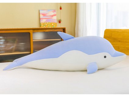 Plyšový Delfín Modrý 30 cm