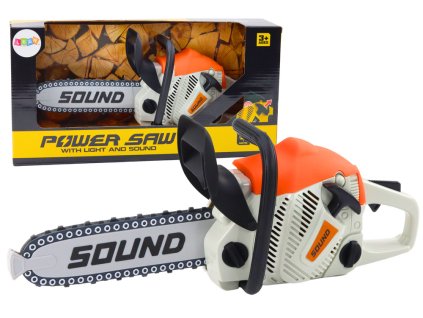 Řetězová pila pro malého kutila Pohyblivý řetěz Zvuky