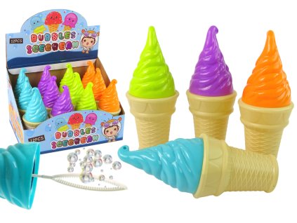 Bublifuk ve tvaru zmrzliny, 4 barvy, 80ml