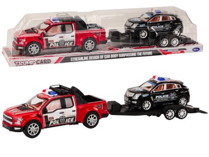 pol pl Auto Pickup Policyjne Z Laweta Naczepa Auto Terenowe Zestaw Policja 19132 1